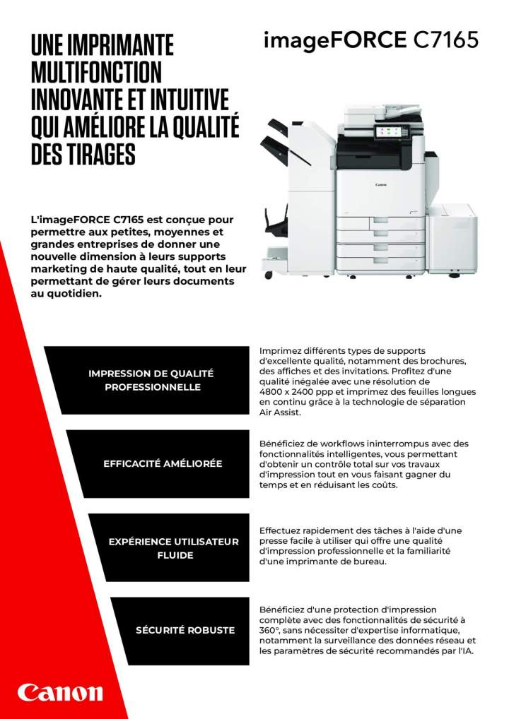Imageforce C7165 Toulouse